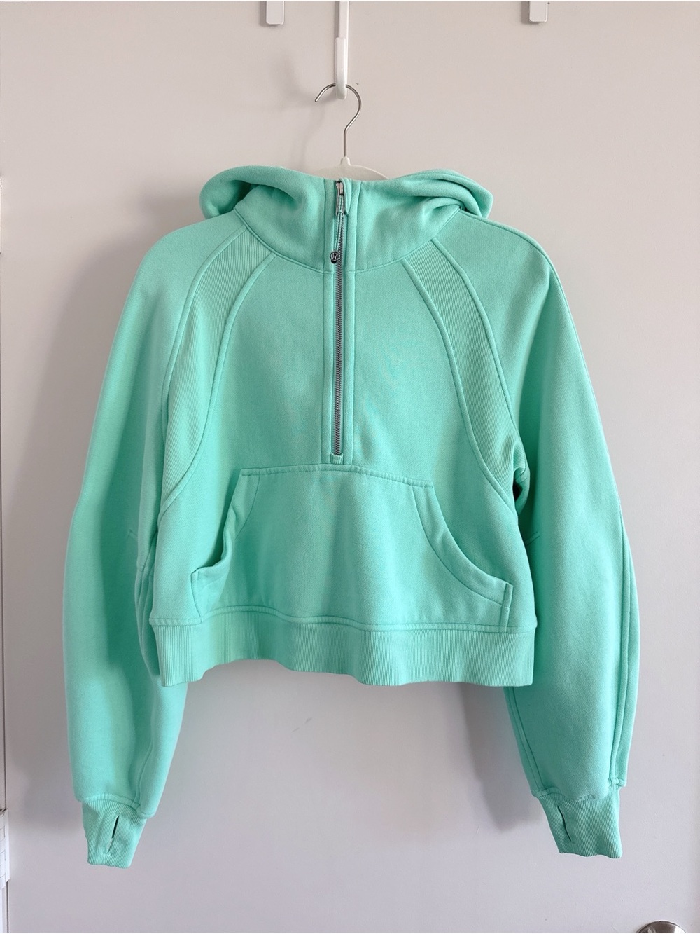 lululemon Scuba Oversized Half-Zip Hoodie Wild Mint XS/S